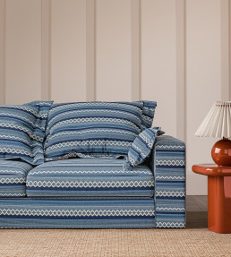 Lock Stitch Fabric - Indigo/Denim/Coast Blue Indigo/Denim/Coast Blue