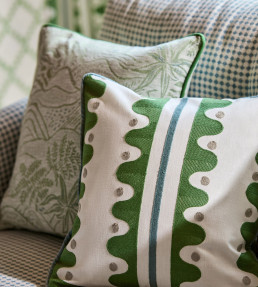 Oakham Embroidery Fabric - Forest Forest