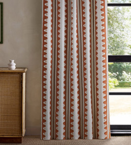 Oakham Embroidery Fabric - Tomato Tomato