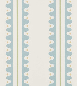 Oakham Wallpaper - Coast Blue Coast Blue