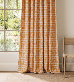 Owl & Butterfly Fabric - Tangerine/Blush Tangerine/Blush
