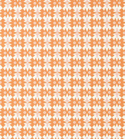Owl & Butterfly Wallpaper - Tangerine/Blush Tangerine/Blush