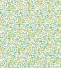 Pomona Fabric - Buttercup/Cornflower Buttercup/Cornflower