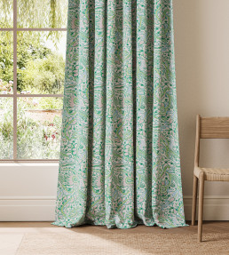 Pomona Fabric - Lilac/Jade Lilac/Jade