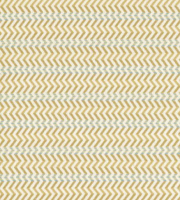 Pomona Zigzag Fabric - Honey/Cornflower Honey/Cornflower