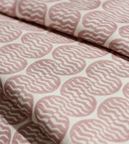 Raft Stripe Print Fabric - Dusk Pink Dusk Pink
