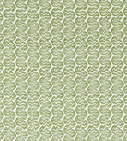 Raft Stripe Print Fabric - Pine Pine