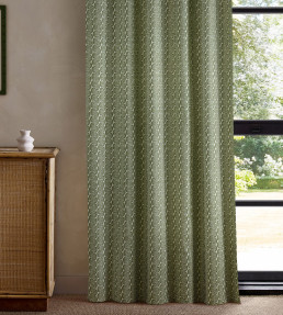 Raft Stripe Print Fabric - Pine Pine
