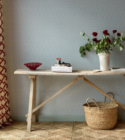Raft Stripe Wallpaper - Coast Blue Coast Blue