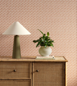 Raft Stripe Wallpaper - Rust Rust