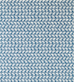 Ride The Wave Fabric - Denim Denim