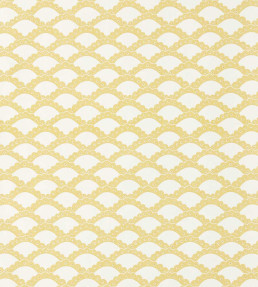Scallop Frill Wallpaper - Buttercup Buttercup