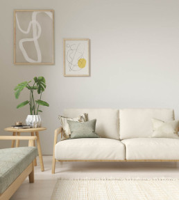 Esala Plains Fabric - Linen Linen