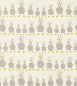 Booby Bird Fabric - Pistachio Pistachio