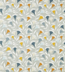 Noukku Fabric - Dandelion / Butterscotch / Charcoal Dandelion / Butterscotch / Charcoal