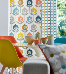 Pepino Fabric - Pink Grapefruit / Sunshine Pink Grapefruit / Sunshine