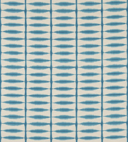 Shibori Fabric - Teal / Linen Teal / Linen
