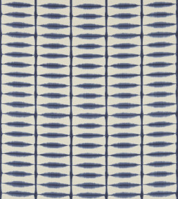 Shibori Fabric - Indigo / Linen Indigo / Linen