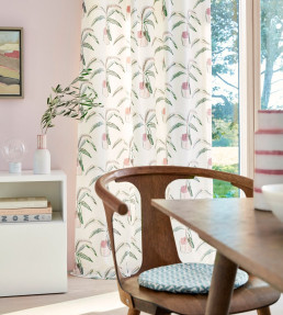 Crassula Fabric - Marine / Tangerine / Mint Marine / Tangerine / Mint
