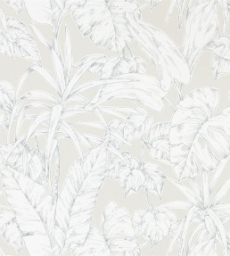 Parlour Palm Wallpaper - Raffia Raffia