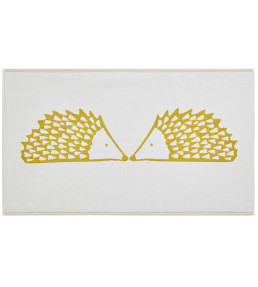 Spike Bath Mat, Mustard Mustard