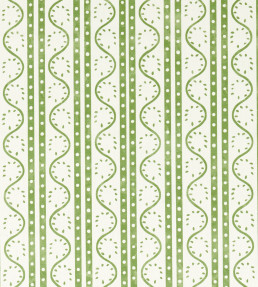 Split Pea Print Fabric - Pine Pine