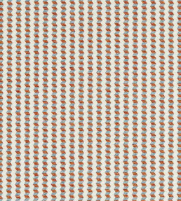 Stack Fabric - Tangerine/Cornflower Tangerine/Cornflower