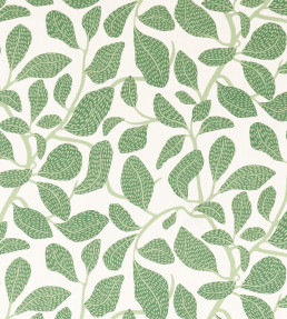 Sweet Bay Print Fabric - Forest Forest