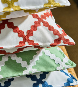 Swithland Embroidery Fabric - Ladybird Red Ladybird Red