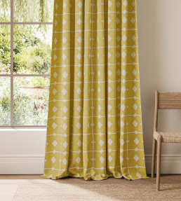 Tiles Fabric - Buttercup Buttercup
