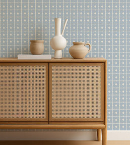 Tiles Wallpaper - Cornflower Cornflower