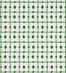Tiles Fabric - Kelly Green Kelly Green