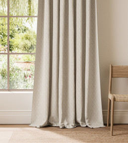 Triangle Trellis Fabric - Pebble Pebble