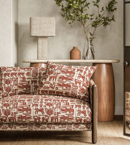 Twycross Fabric - Brick Brick