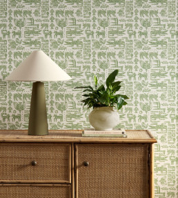 Twycross Wallpaper - Pine Pine