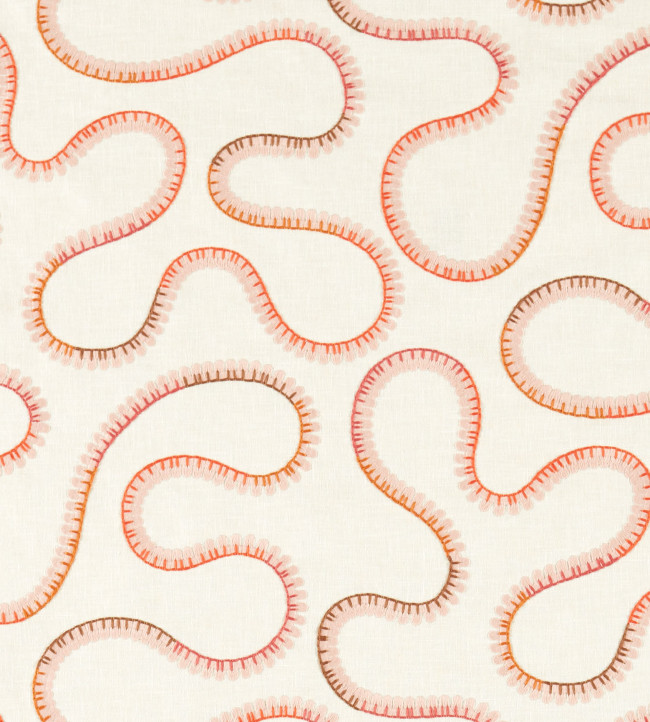 Bimble Embroidery Fabric - Sunset Sunset