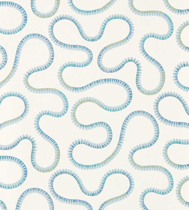 Bimble Wallpaper - Sky Blue Sky Blue
