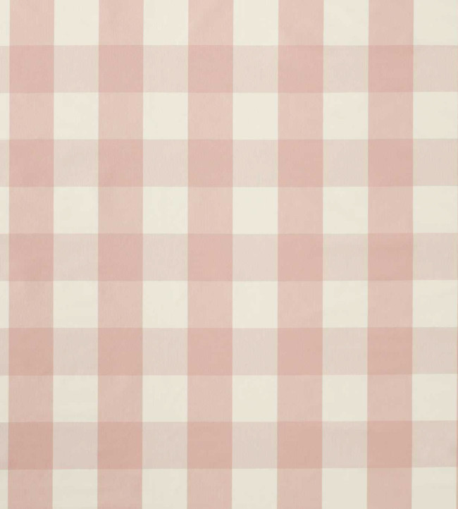 Central Check Fabric - Blush Blush