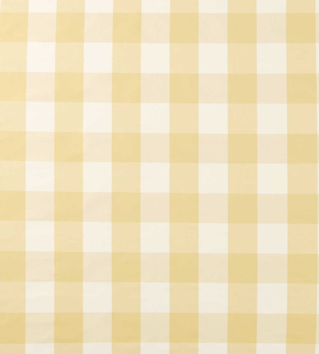 Central Check Fabric - Buttercup Buttercup