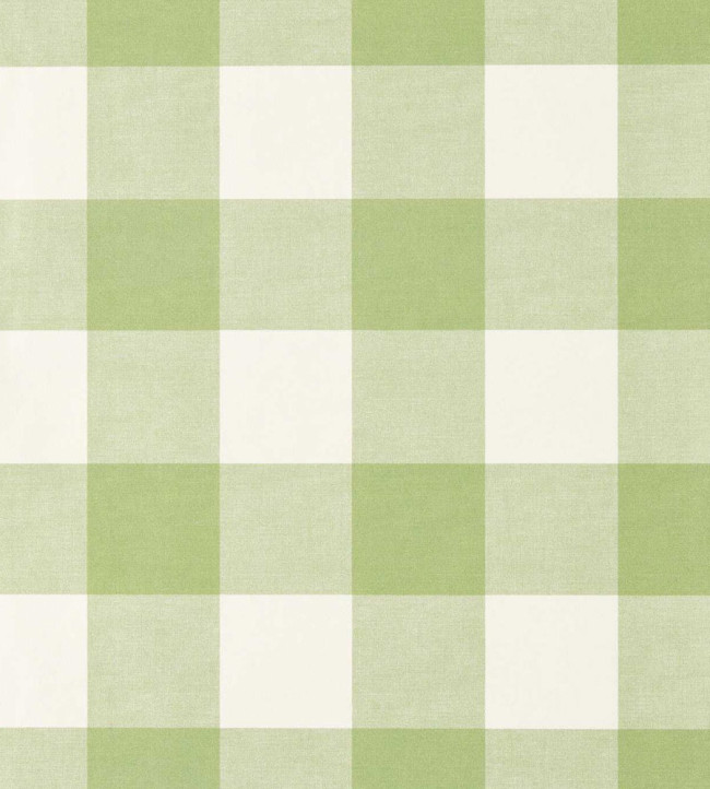 Central Check Wallpaper - Pea Green Pea Green