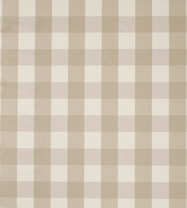 Central Check Fabric - Pebble Pebble