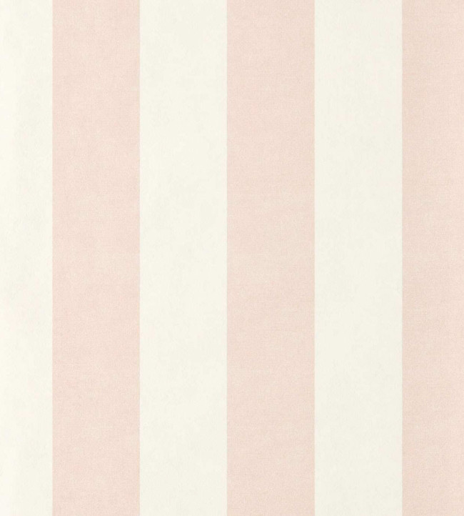 Central Stripe Wallpaper - Blush Blush