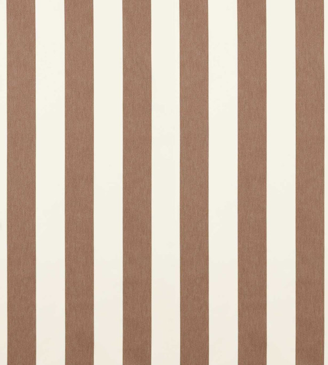 Central Stripe Fabric - Chocolate Chocolate
