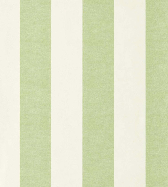 Central Stripe Wallpaper - Pea Green Pea Green