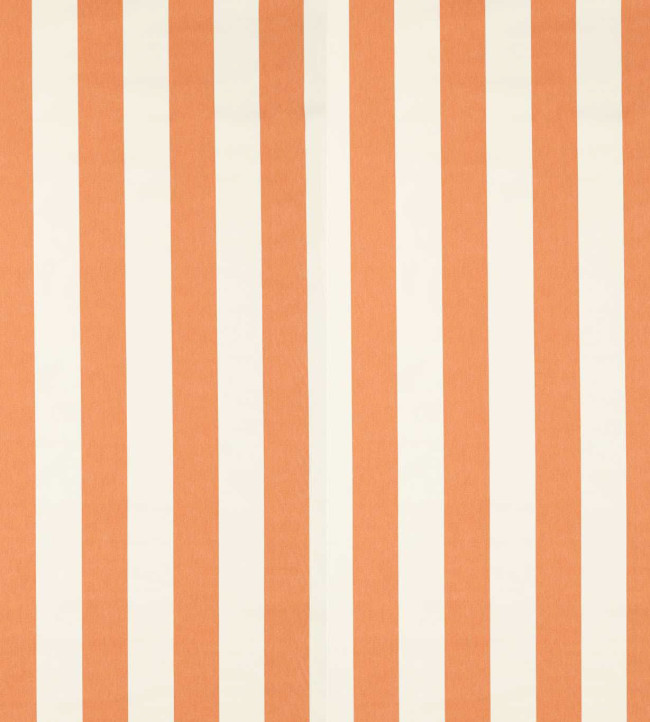 Central Stripe Fabric - Tangerine Tangerine