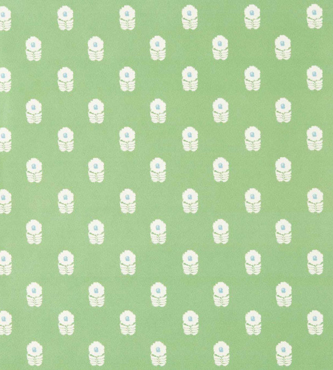Ditsy Daisy Wallpaper - Jade Jade
