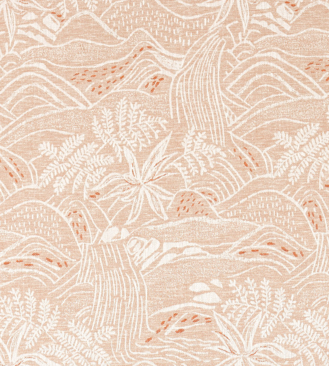 Falling Foss Weave Fabric - Dawn Dawn