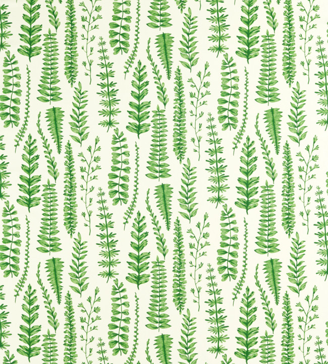 Ferns Fabric - Juniper Juniper