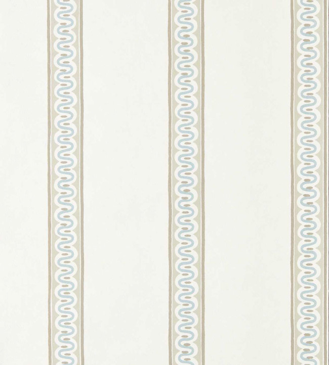 Fondant Stripe Wallpaper - Mushroom Mushroom