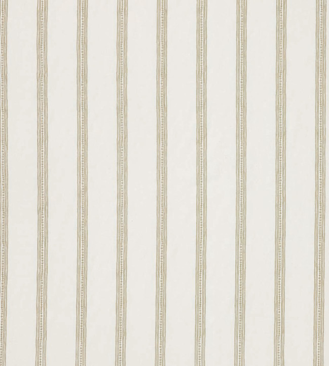 Harvest Stripe Fabric - Pebble Pebble